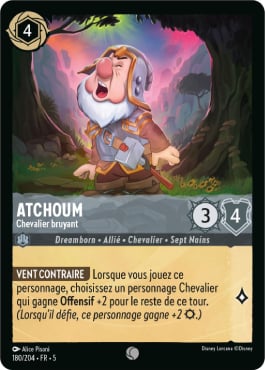 Atchoum - Chevalier bruyant