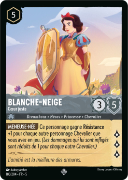 Blanche-Neige - Cœur juste