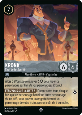 Kronk - Chef de la sécurité