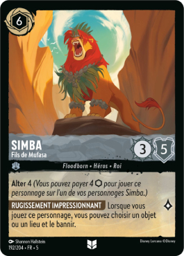 Simba - Fils de Mufasa