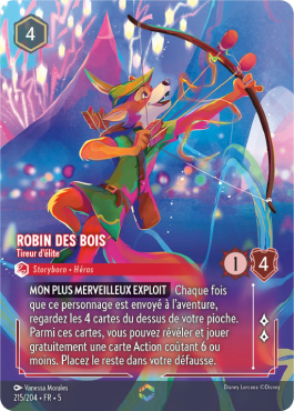 Robin des bois - Tireur d'élite