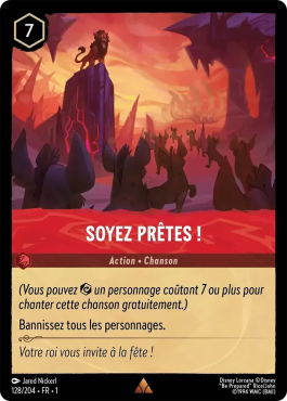 Soyez Prêtes !