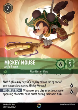 Mickey Mouse - Bandit rusé