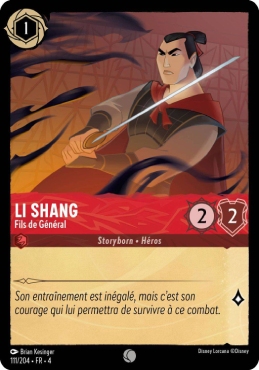 Li Shang - Fils de Général