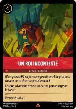 Un roi incontesté