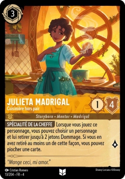 Julieta Madrigal - Cuisinière hors pair