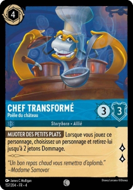 Chef Transformé - Poêle du château