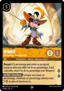 Minnie - Championne Mousquetaire