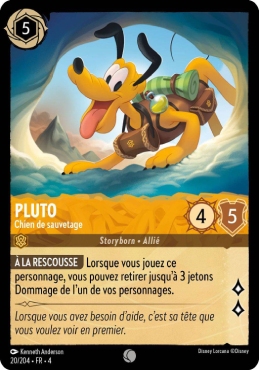 Pluto - Chien de sauvetage