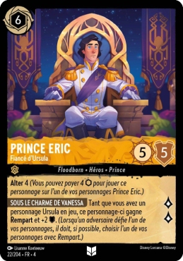 Prince Eric - Fiancé d'Ursula