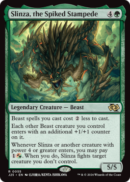 ** Slinza, the Spiked Stampede