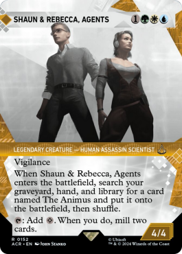 Shaun et Rebecca, agents