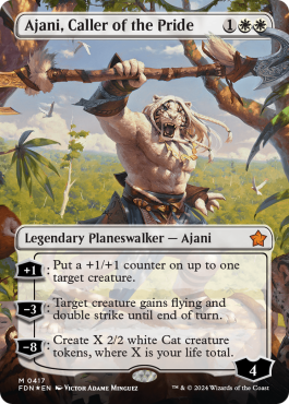 Ajani, meneur de la bande