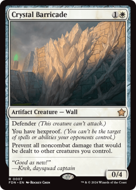 ** Crystal Barricade