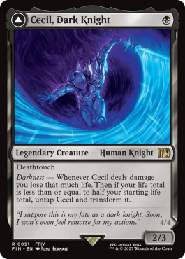 ** Cecil, Dark Knight // Cecil, Redeemed Paladin