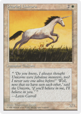 Licorne nacrée