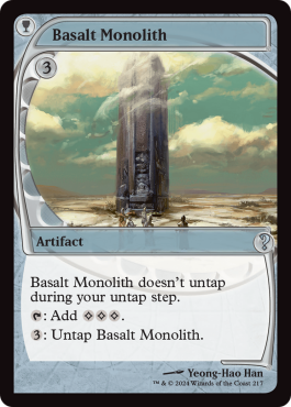 Monolithe de basalte