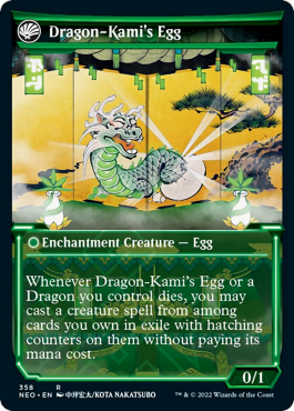Renaissance du kami-dragon / Œuf du kami-dragon