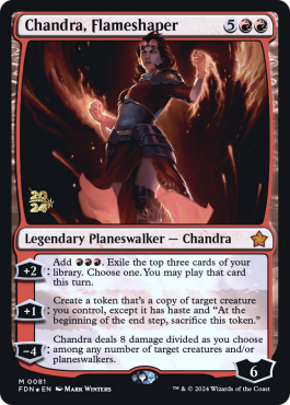 Chandra, forgeflamme