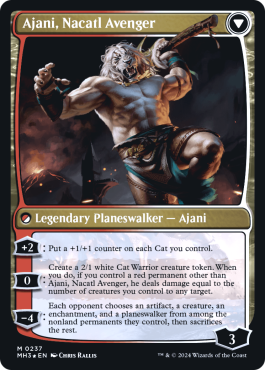 Ajani, paria nacatl / Ajani, vengeur nacatl