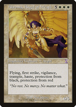 Akroma, ange de la colère