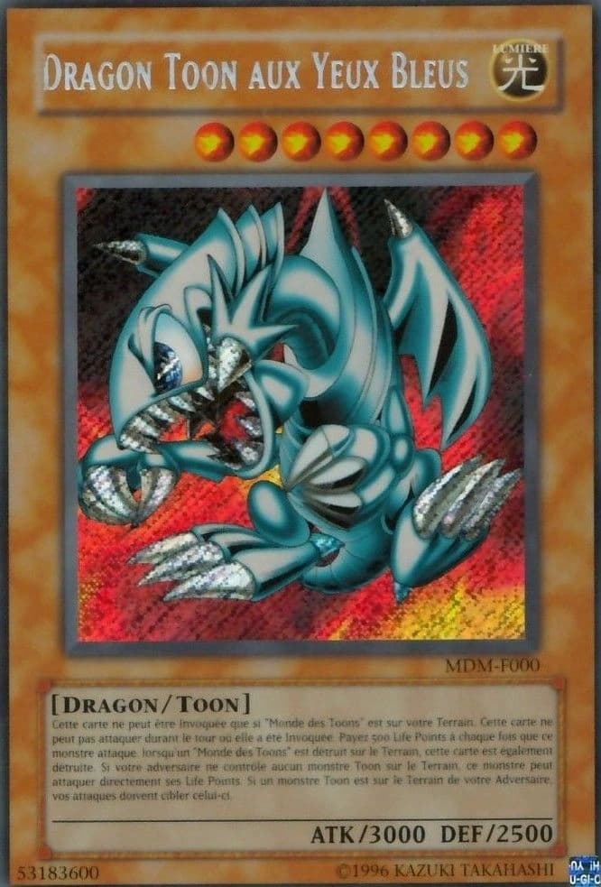 Dragon Toon Aux Yeux Bleus