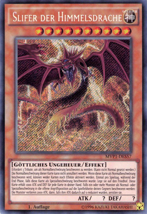 Slifer, le Dragon Céleste