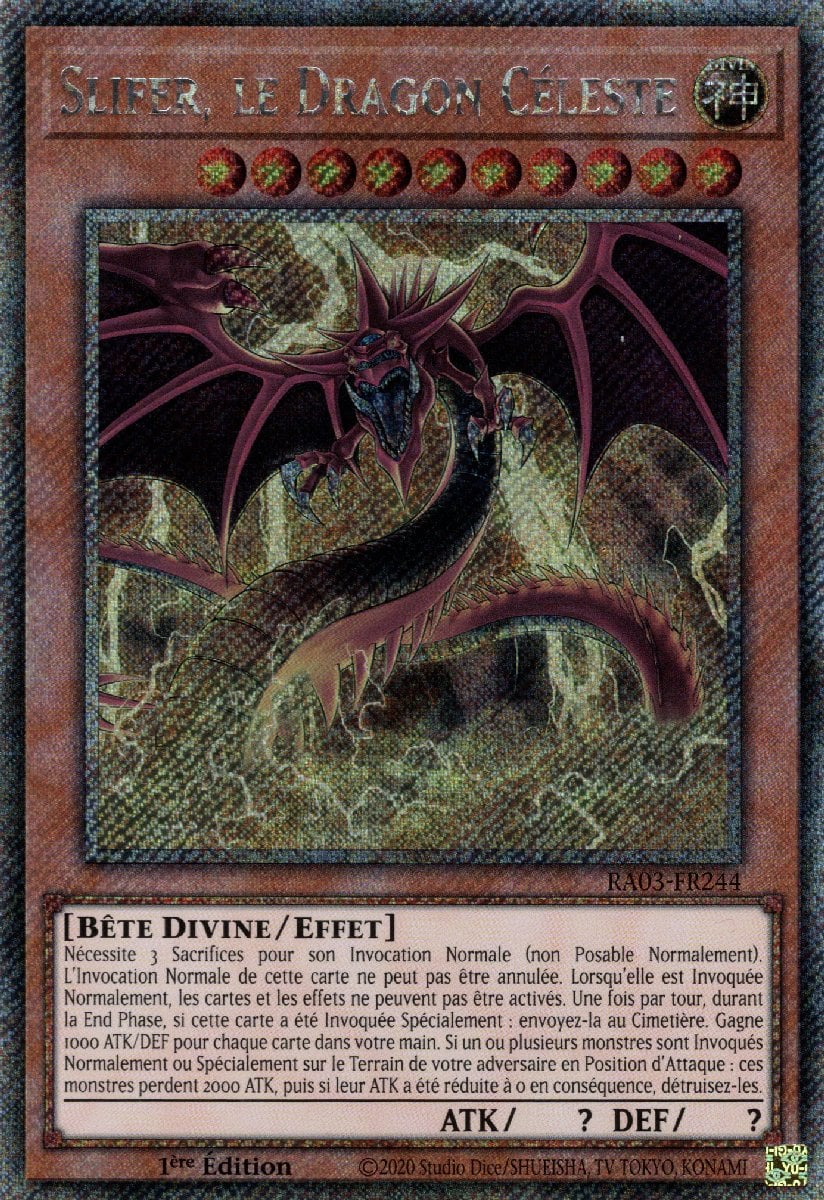 Slifer, le Dragon Céleste