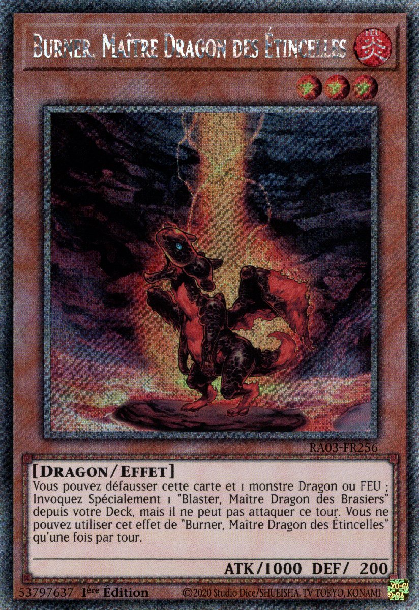 Burner, Maître Dragon des Étincelles