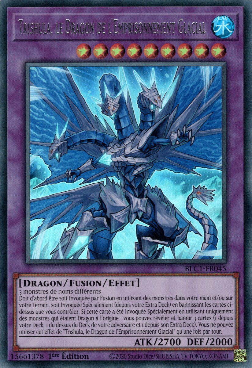 Trishula, le Dragon de l'Emprisonnement Glacial