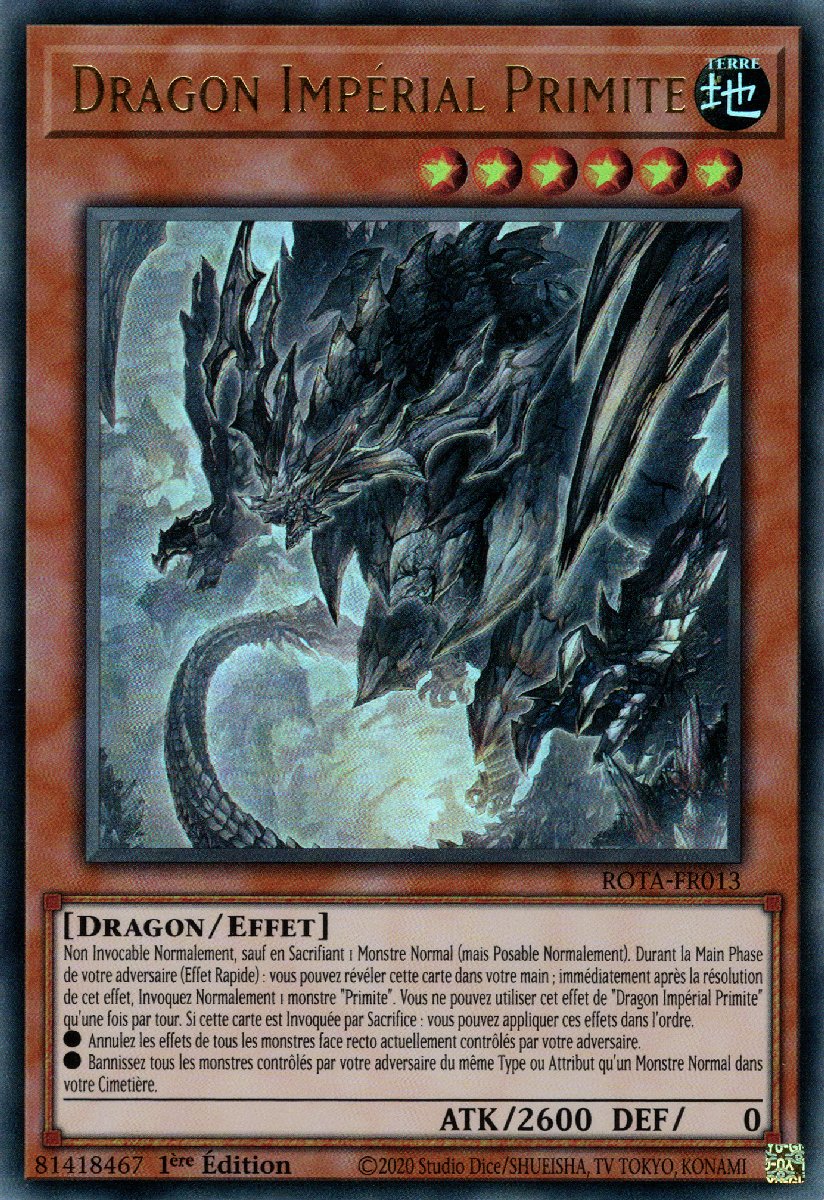 Dragon Impérial Primite