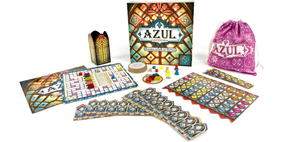 matériel de jeu Azul Les Vitraux de Sintra