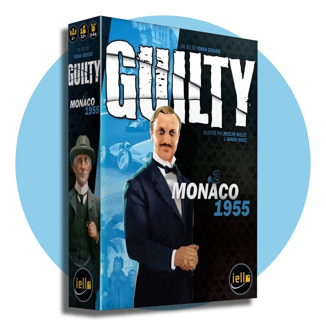 Boîte de jeu Guilty - Monaco 1955