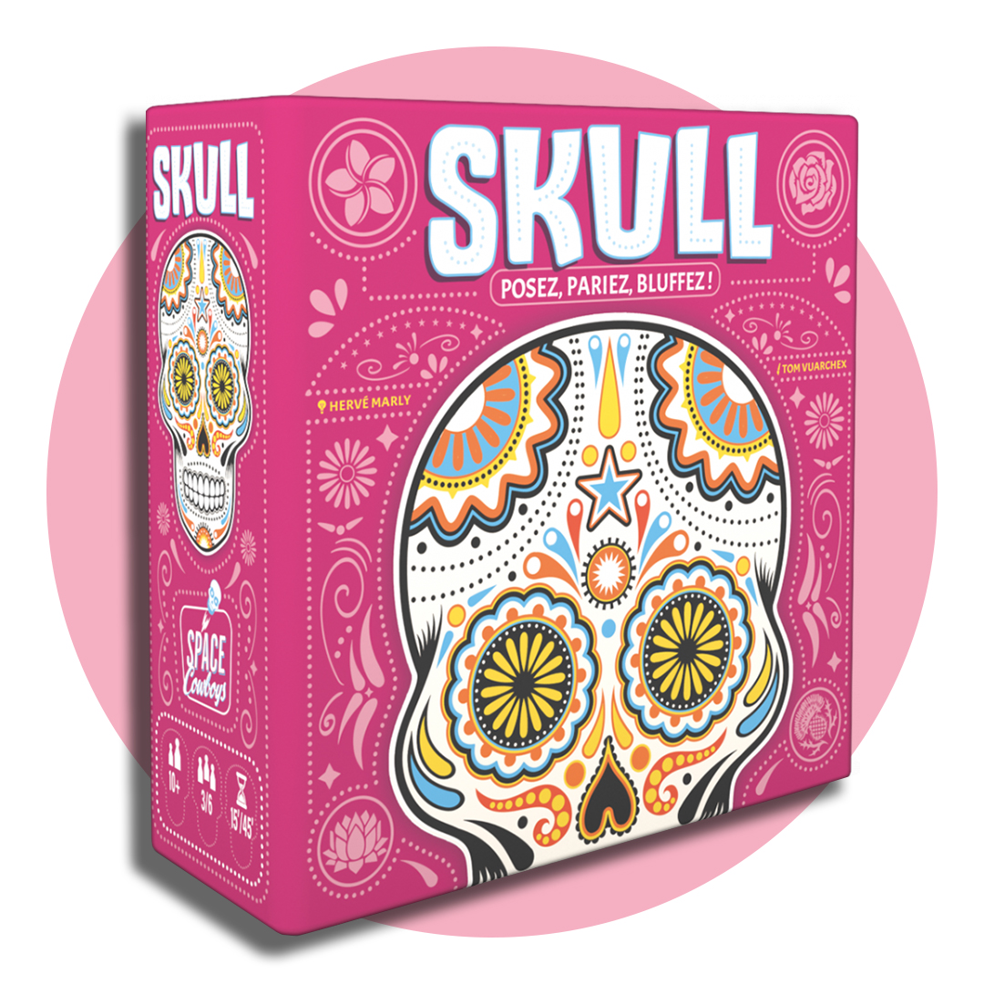 Boite du jeu Skull Rose