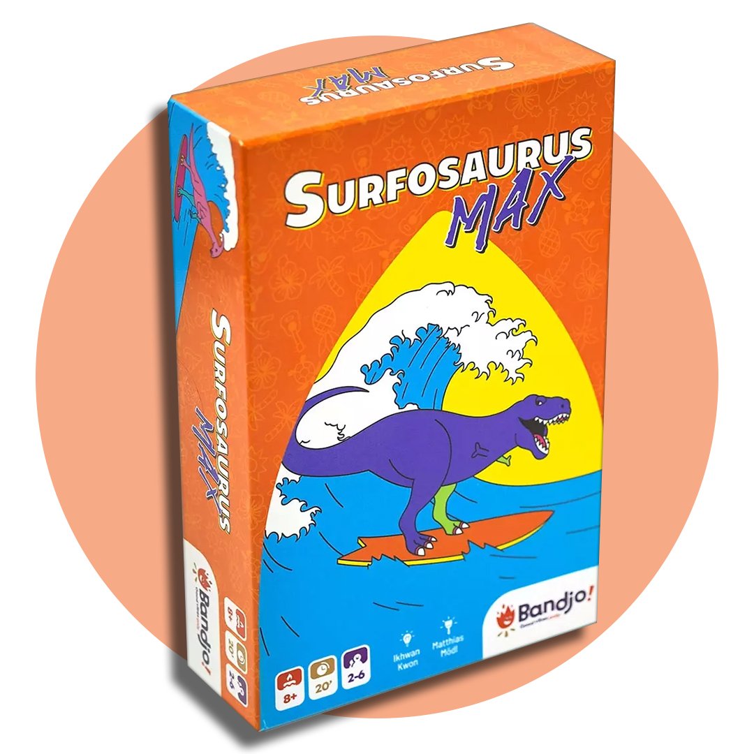 Boite du jeu Surfosaurus Max