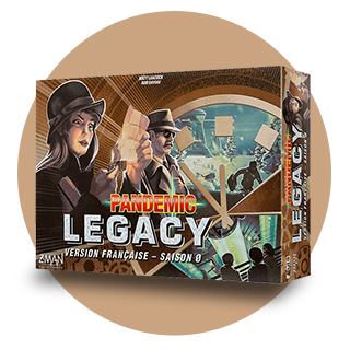 Boîte de jeu Pandemic Legacy