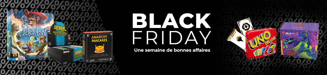 Bannière Black Friday Générique