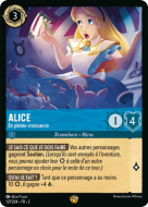 Alice - En pleine croissance