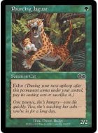 Jaguar bondissant