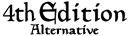 Logo 4ème Édition Alternative
