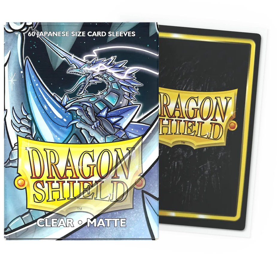 60 Pochettes Matte Format Japonais Gold - Dragon Shield - Acheter vos  produits Yu-Gi-Oh! - Playin by Magic Bazar