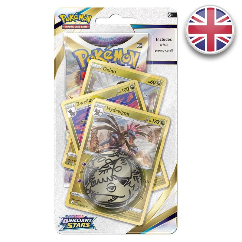 Booster Blister Pokémon Mon Epée et Bouclier 8 - Carte à