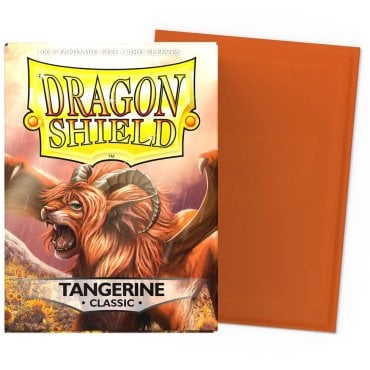 100 pochettes format standard tangerine classic dragon shield 