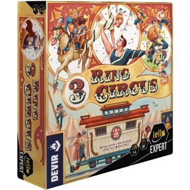 3 ring circus jeu devir boite de jeu 