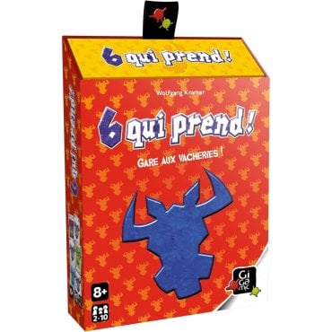 6 qui prend edition 2024 jeu gigamic boite de jeu 