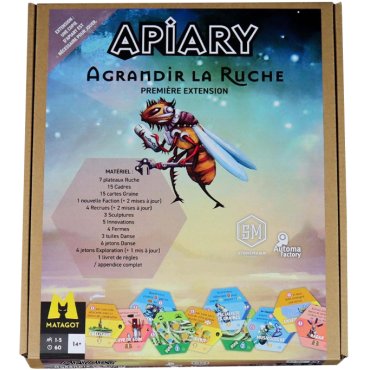 apiary extension agrandir la ruche jeu stonemaier boite de jeu 