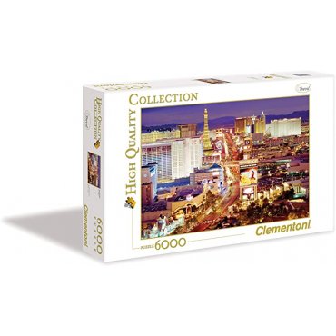 clementoni puzzle 6000 las vegas 