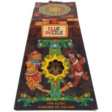 clue puzzle the aztec pyramid of the sun jeu idventure boite de jeu 