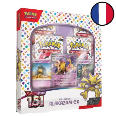 collection alakazam ex ecarlate et violet 151 pokemon fr 