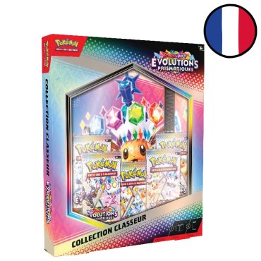 collection classeur pokemon evolutions prismatiques 